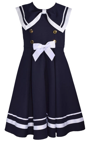 Sailor barnakjóll